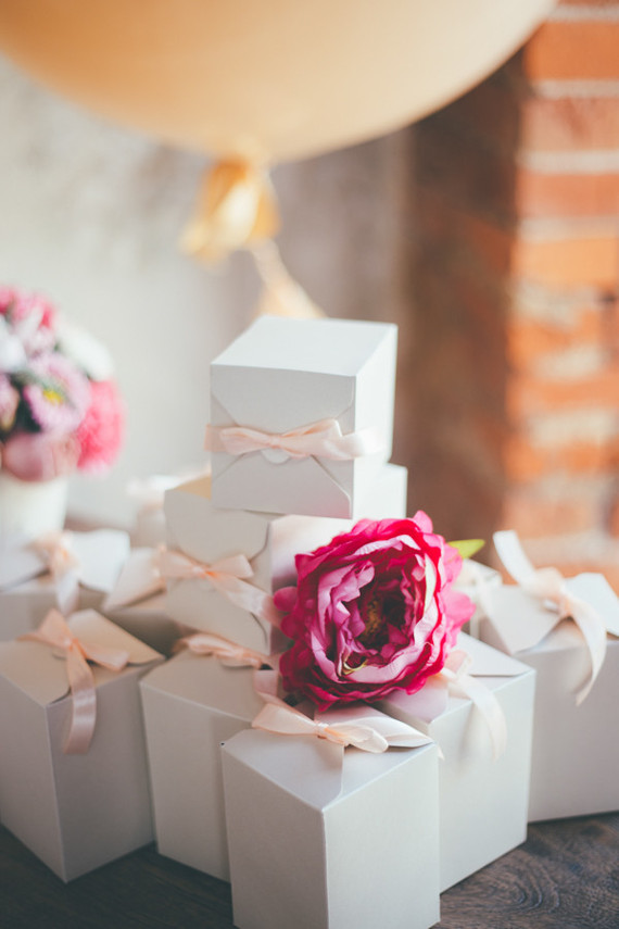 birthday party favor boxes