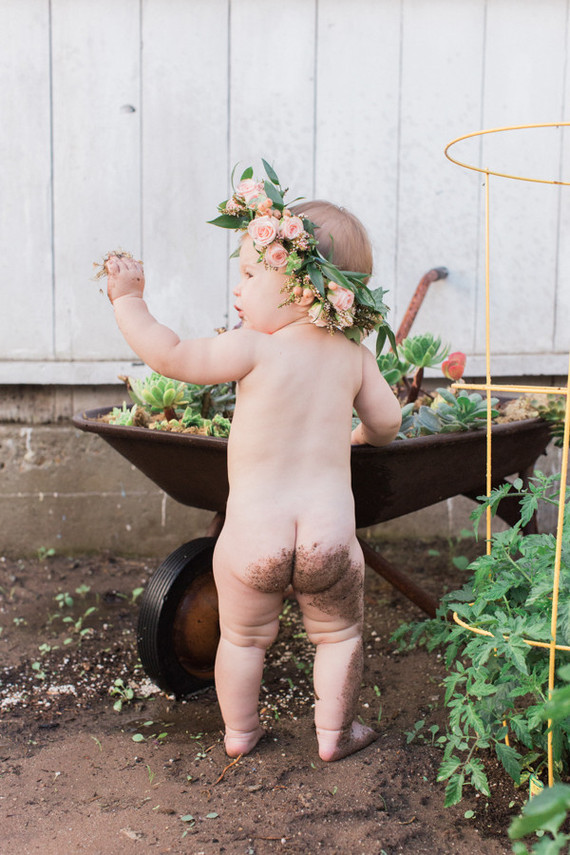 Baby girl 1st year portraits