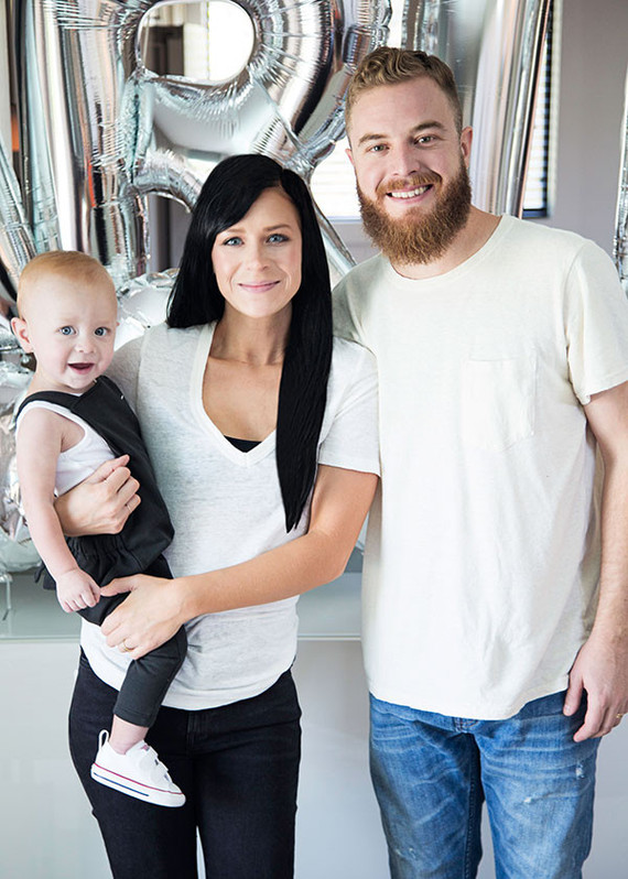 French themed black and white 1st birthday