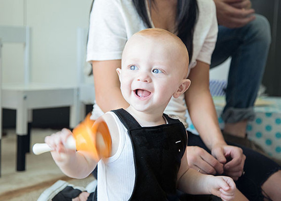 French themed black and white 1st birthday