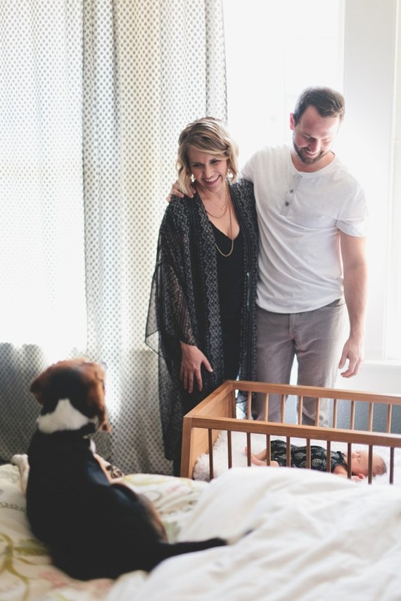 lifestyle newborn photos