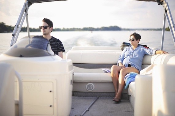 Lakeside maternity photos