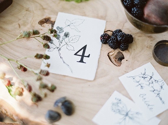 Table numbers Inspiration