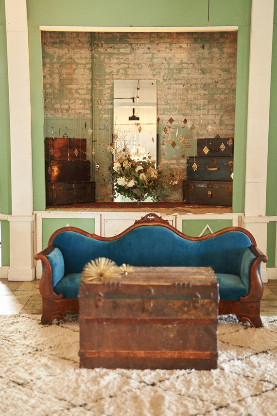 Wedding lounge area