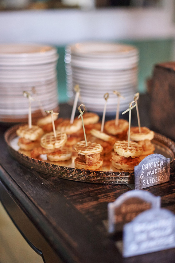 Chicken and waffle slidders Inspiration