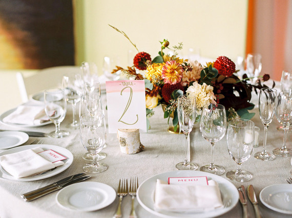 Table numbers Inspiration