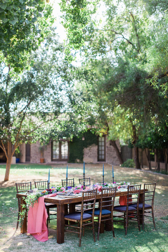 Wedding tablescape