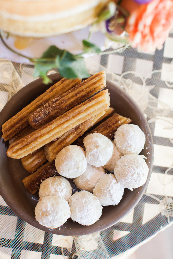 Churros wedding dessert Inspiration