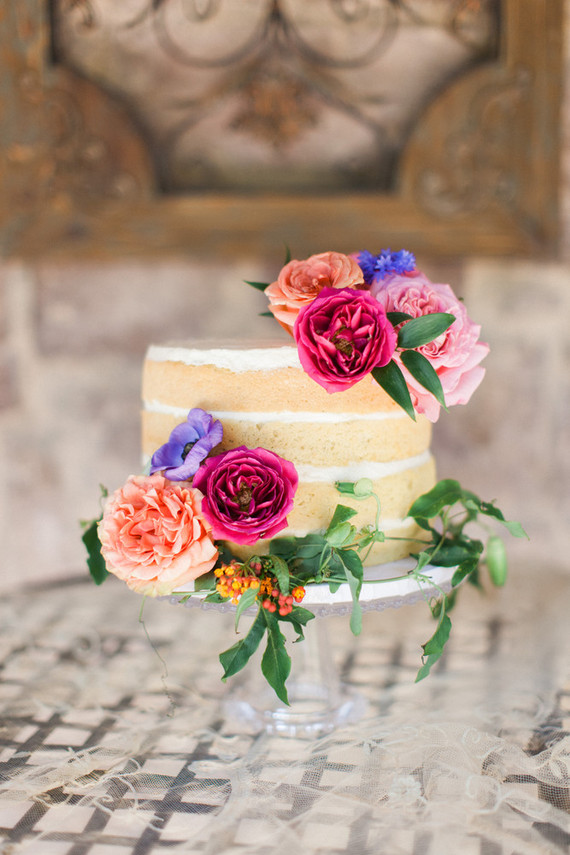 Spanish wedding cake