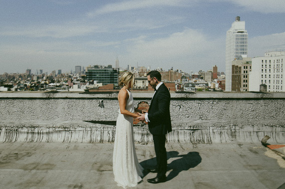 New York City wedding portrait