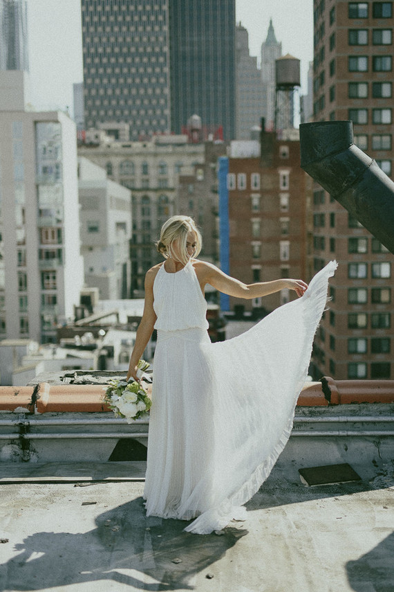 New York City bridal portrait