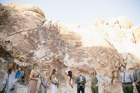 Desert wedding