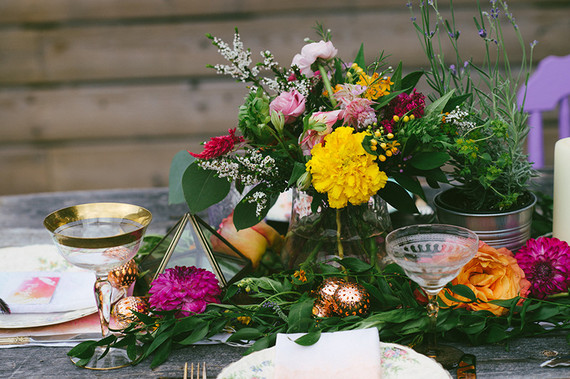 Bohemian summer dinner party