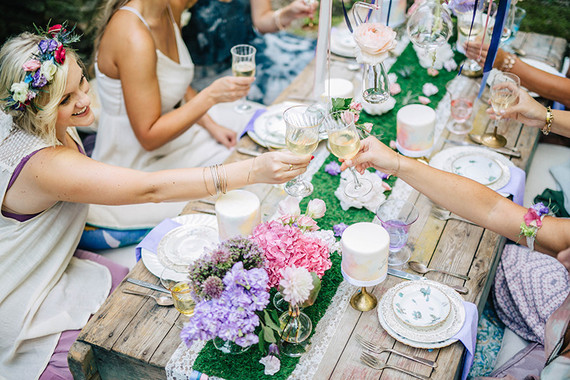 Woodland bridal shower