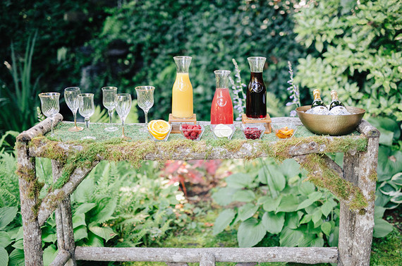 Mimosa bar Inspiration