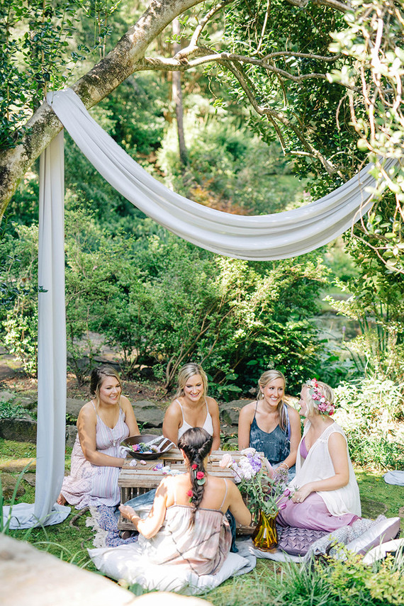 Woodland bridal shower