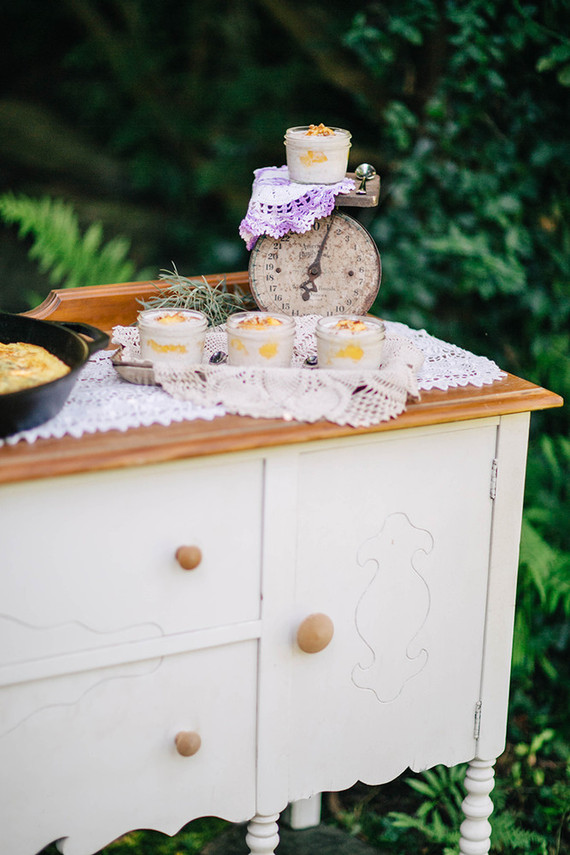 Brunch dessert bar