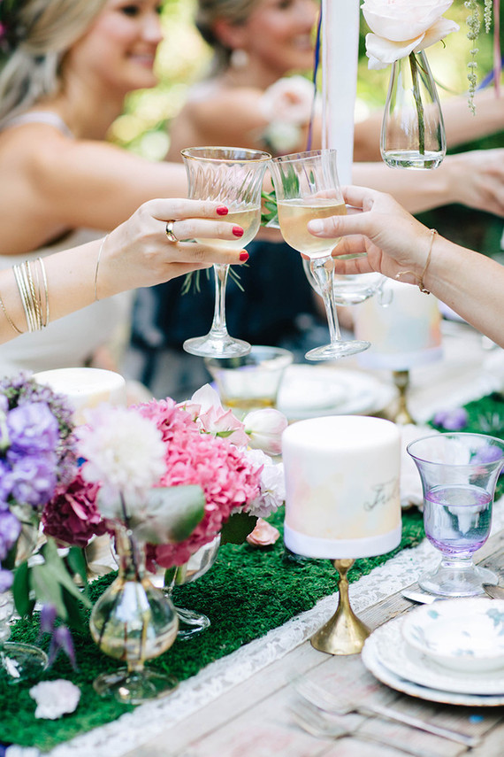 Woodland bridal shower