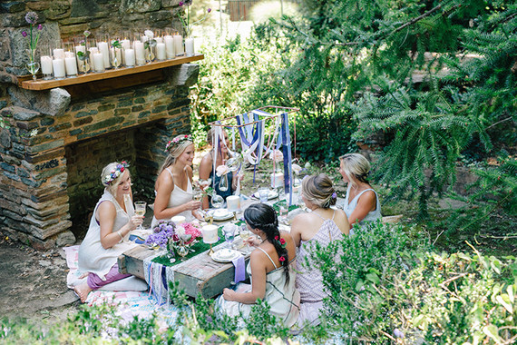 Woodland bridal shower