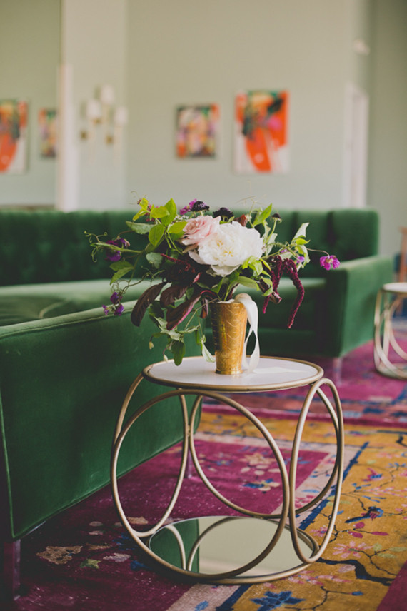 Colorful Fig House LA wedding