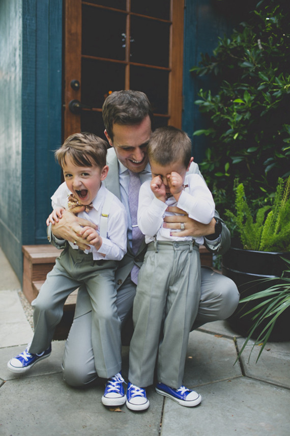 Colorful Fig House LA wedding