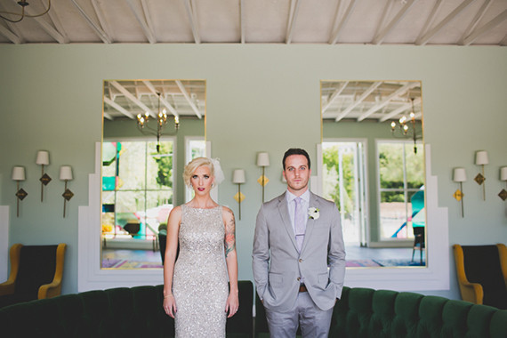 Colorful Fig House LA wedding