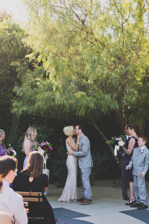 Colorful Fig House LA wedding