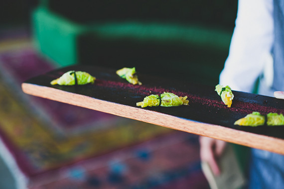 Reception appetizers