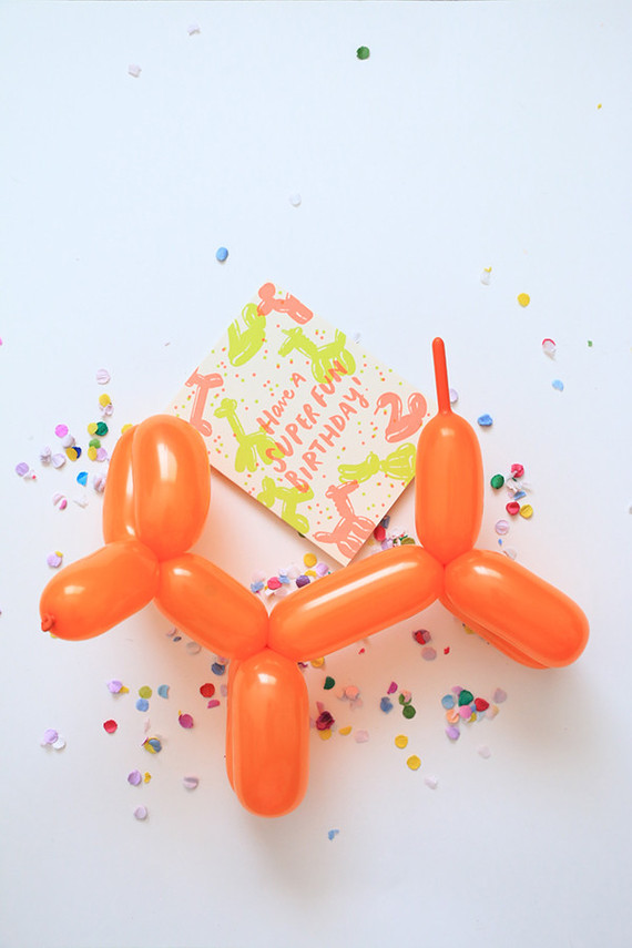 balloon animal party ideas