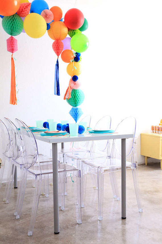 primary color garland