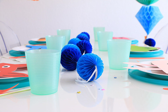 bright modern 5th birthday