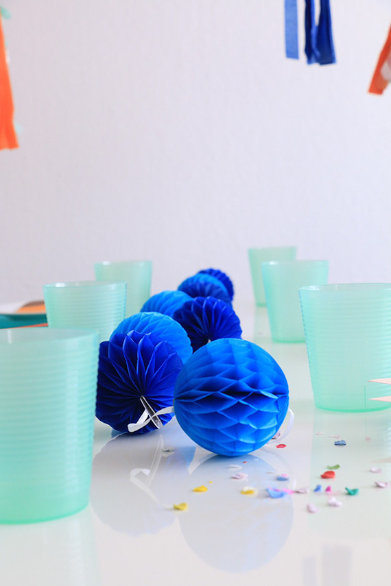 bright modern 5th birthday