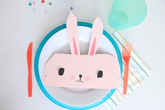 animal place setting