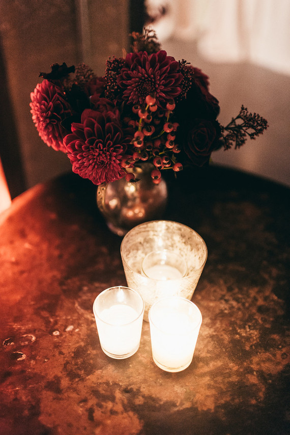 Romantic autumn Italian wedding