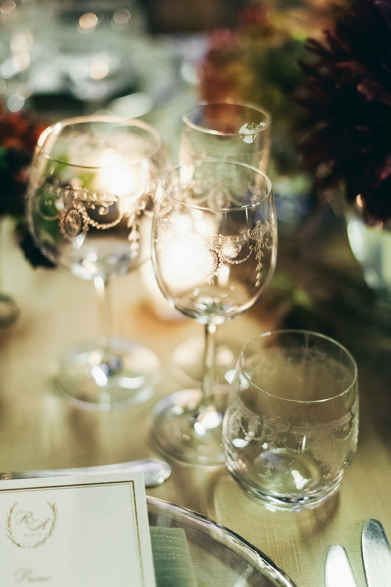 Elegant glassware
