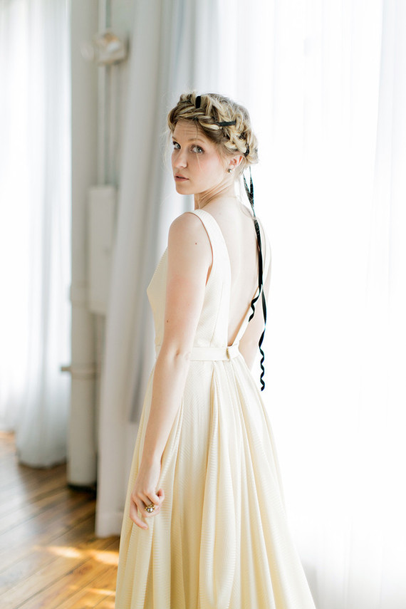 Carrol Hannanh wedding dress