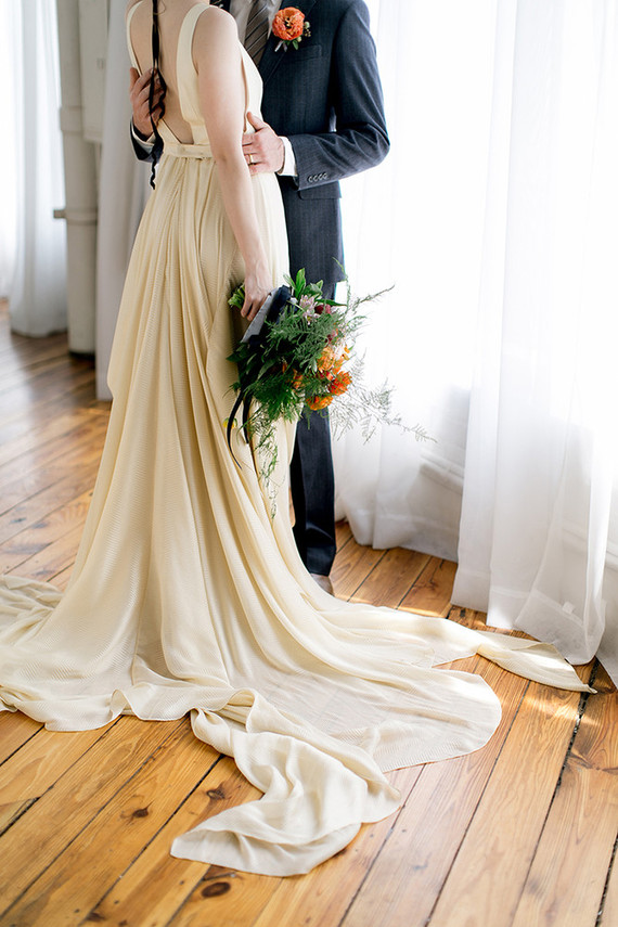 Carrol Hannanh wedding dress