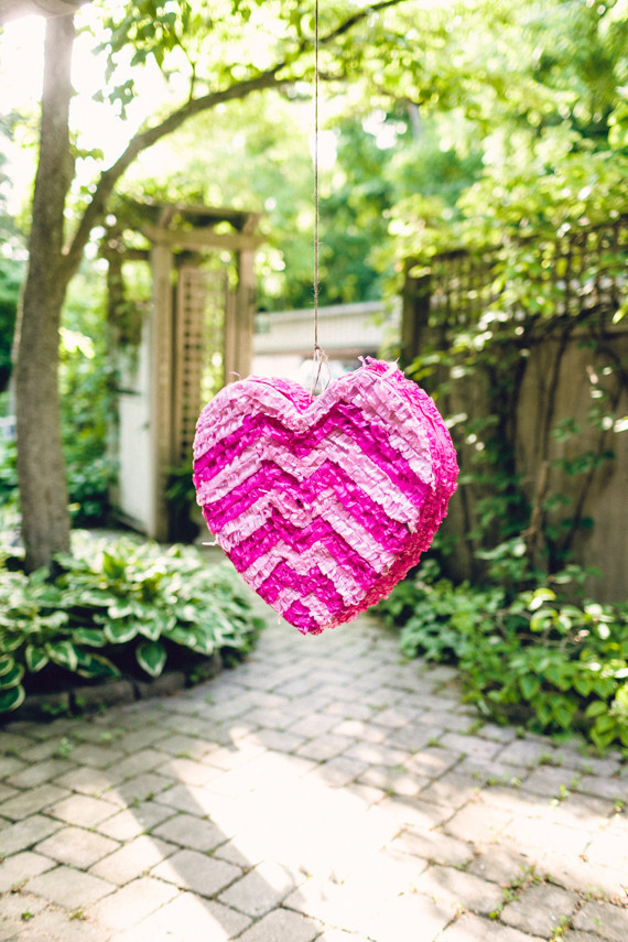 heart piñata