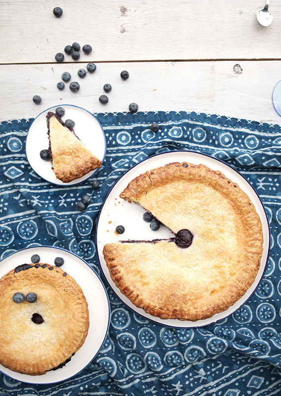 Blueberry pie
