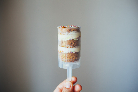 Pumpkin cake pop
