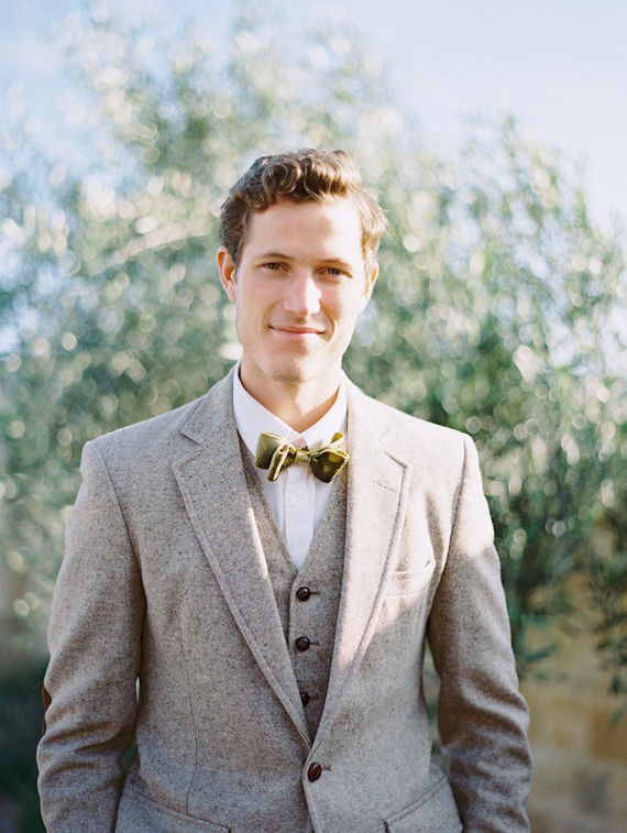 Groom portrait