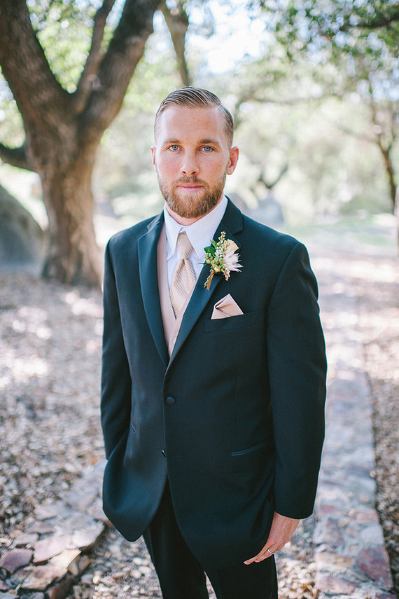 Groom portrait