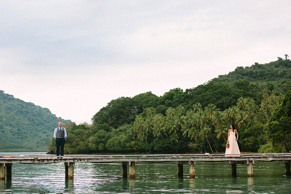 Fiji elopement portrait