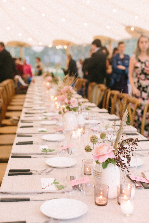 Wedding tablescape