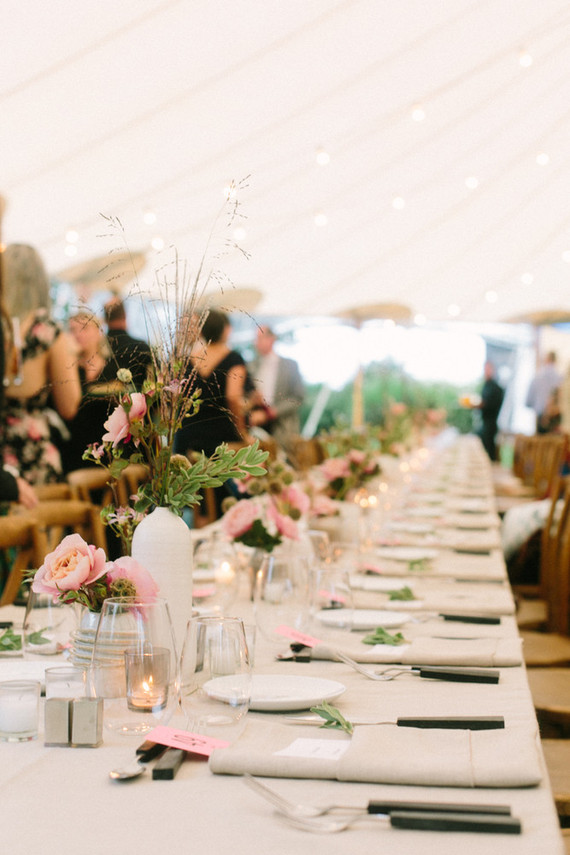 Wedding tablescape