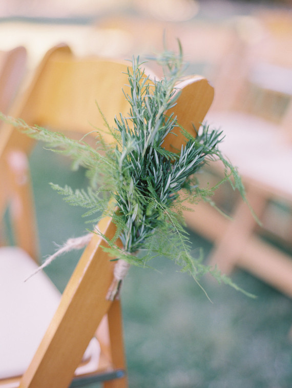 Ceremony floral decor