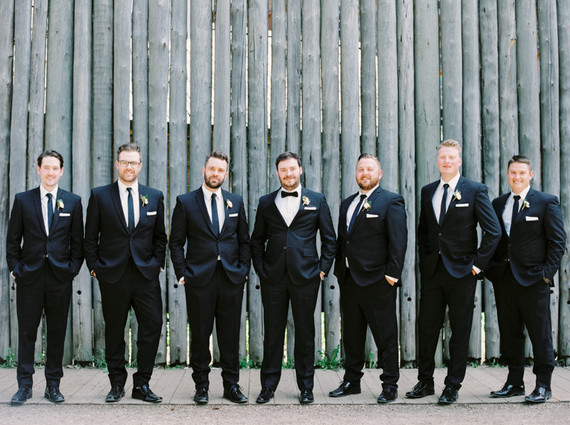 Groomsmen portrait