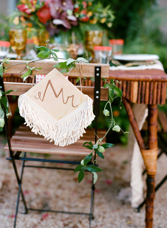 Wedding signage