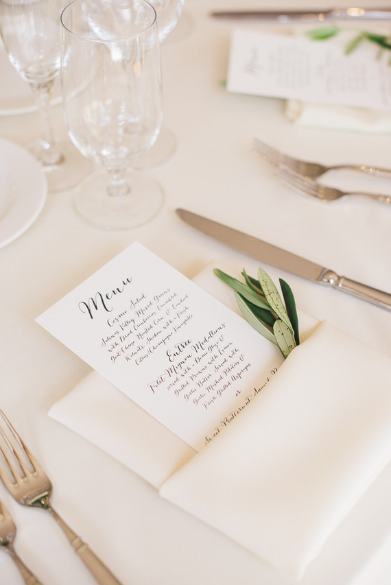 Place setting Inspiration