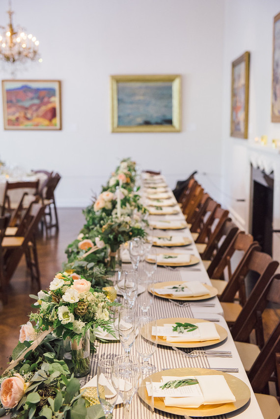 Wedding tablescape